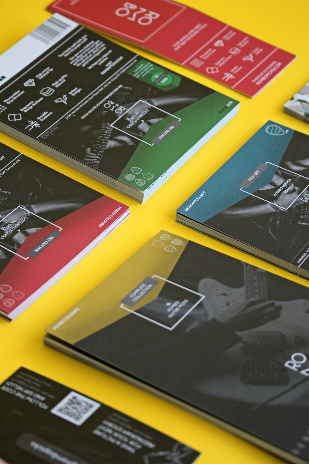 Different color packaging